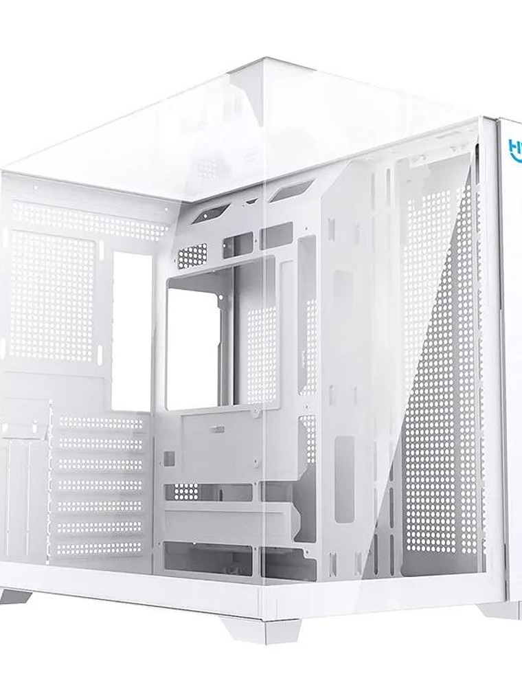 Hiditec Caja ATX Gaming Sky White USB 3.1 TYPE-C 2