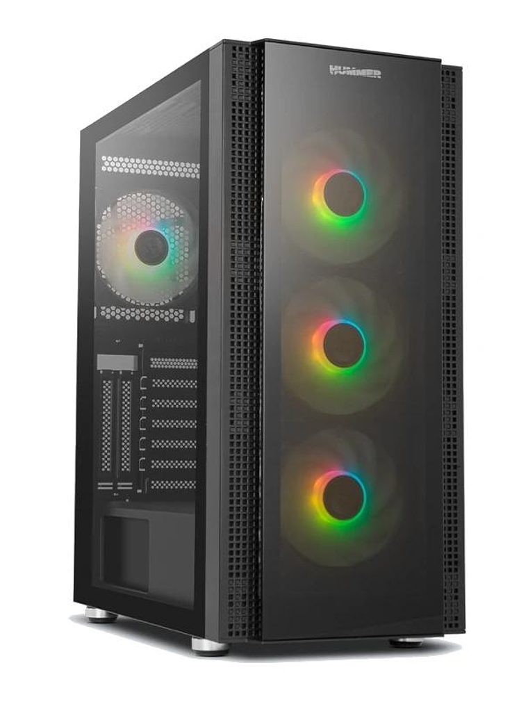 NOX Semitorre HUMMER AERO Hyperflow ARGB Negro 1