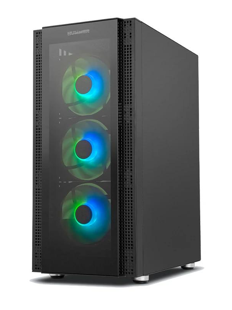 NOX Semitorre HUMMER AERO Hyperflow ARGB Negro 2