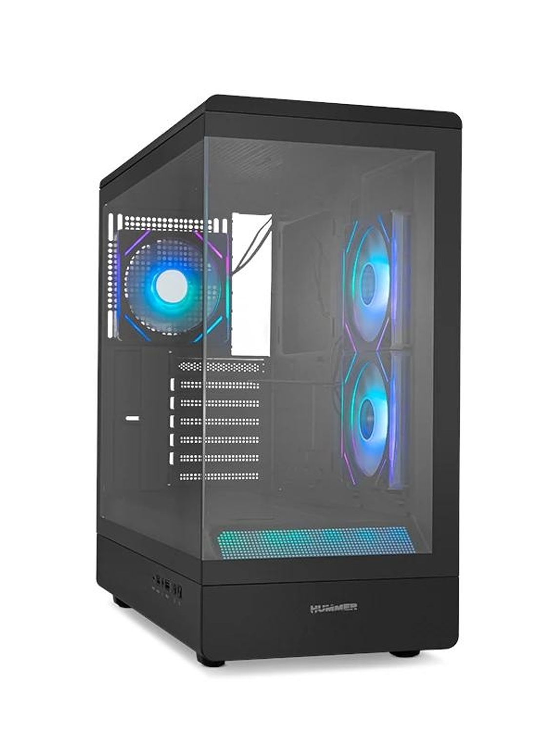 NOX Semitorre HUMMER SIGNAL Frameless ARGB Negro 1