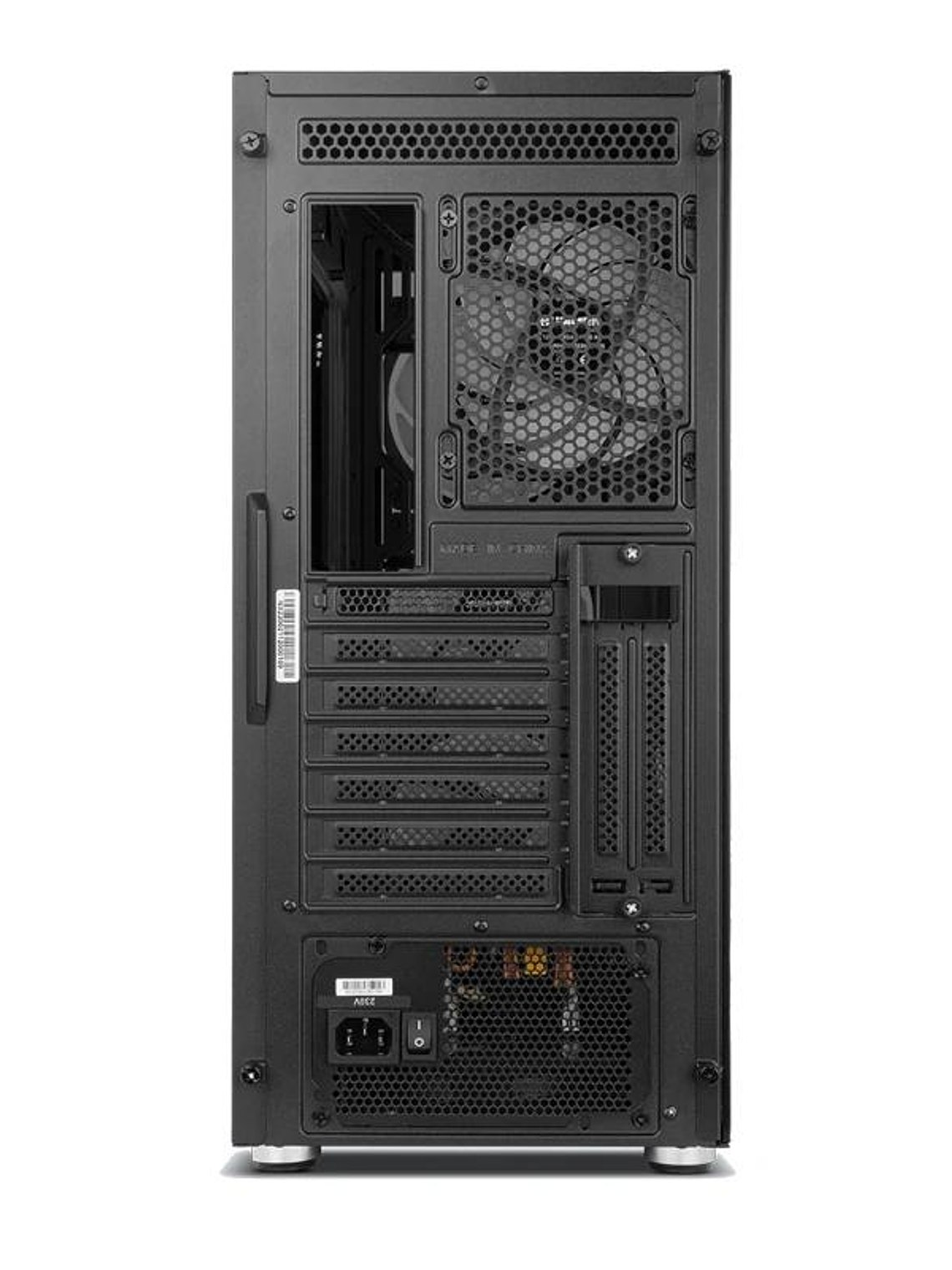 NOX Semitorre HUMMER AERO Hyperflow ARGB Negro 4