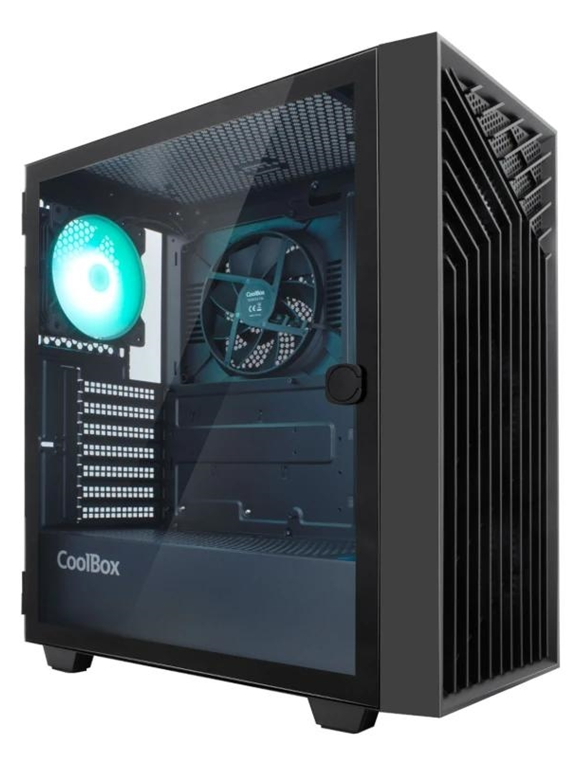 Coolbox Caja Gaming ATX GA300 GRIDLINE Black 1