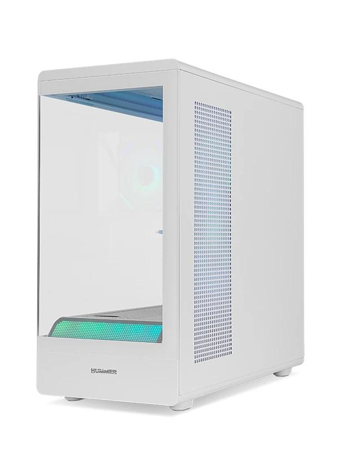 NOX Semitorre HUMMER SIGNAL Frameless ARGB Blanco 3