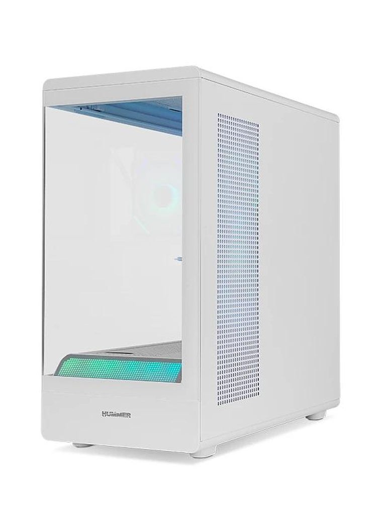 NOX Semitorre HUMMER SIGNAL Frameless ARGB Blanco 3