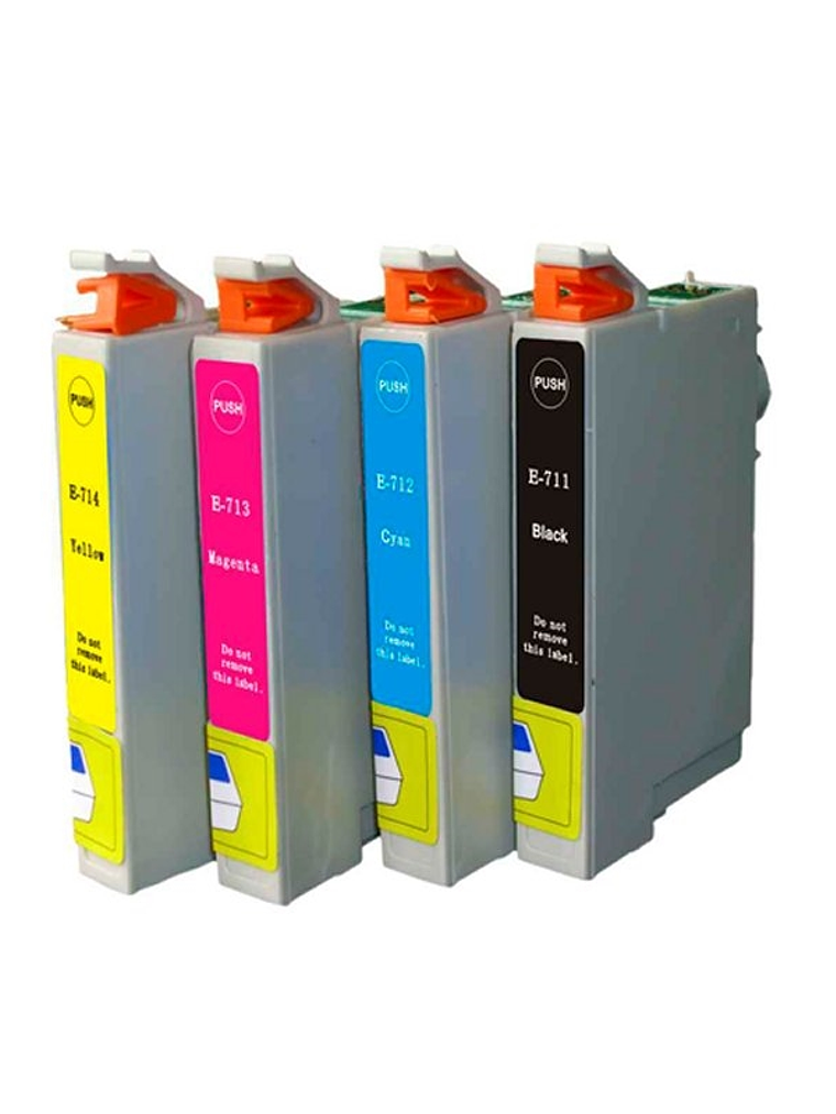 INKOEM Cartucho Compatible Epson T0712 Cian 1