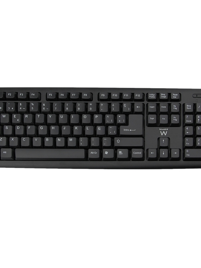 Ewent Teclado Slim EW3109 usb Negro 1