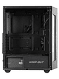 Keep Out Caja M-Atx KO XC-200 RGB USB3 Black Glass - Miniatura 2