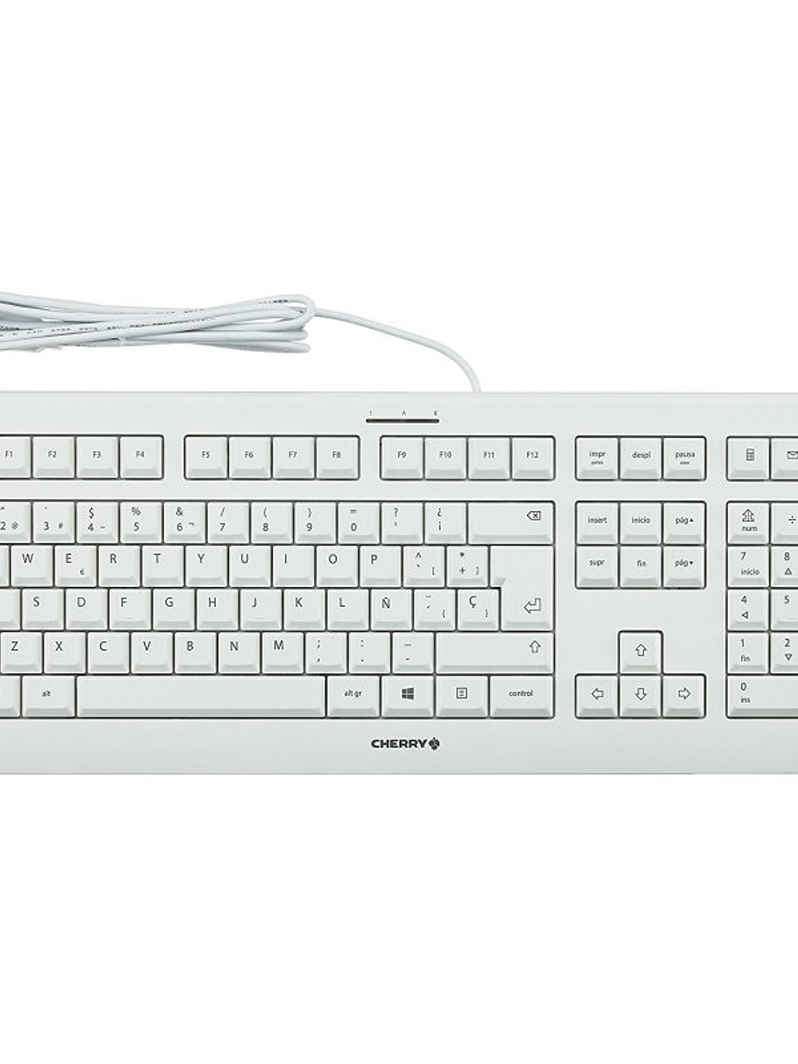 Cherry Teclado KC 1000 Blanco 1
