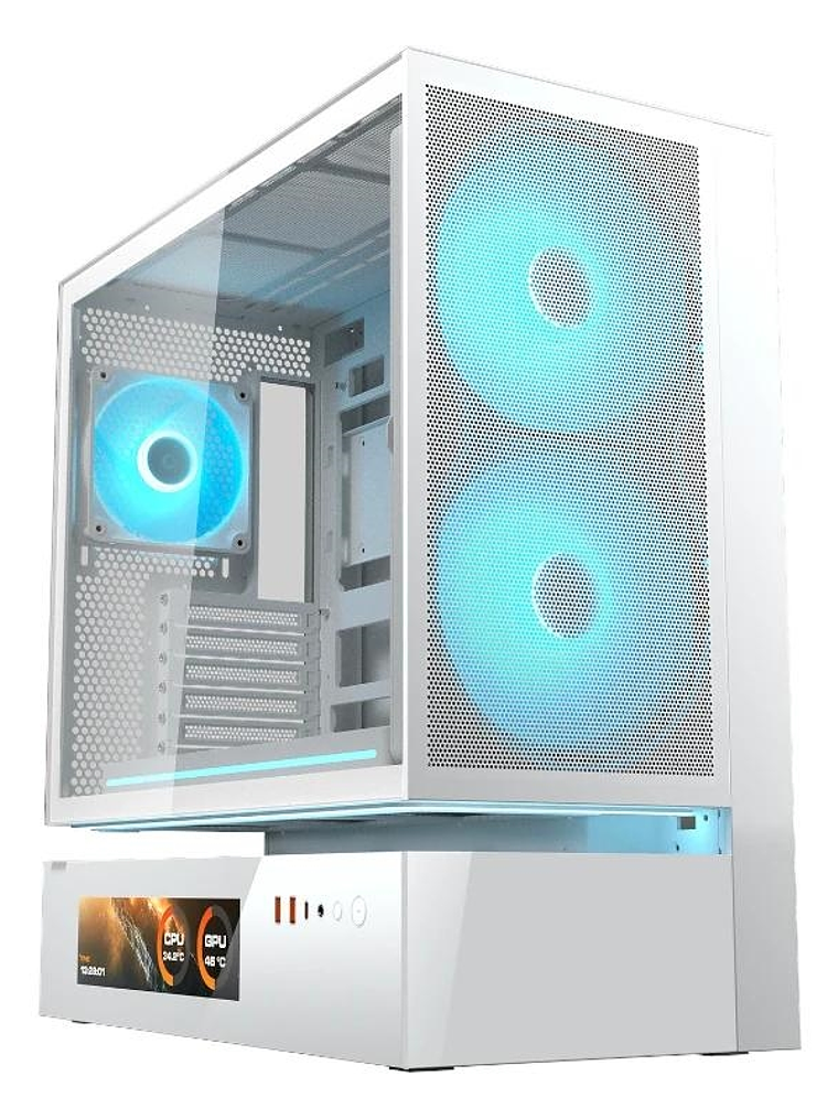 Cougar Caja Semitorre CFV235 Mesh Vision White 1