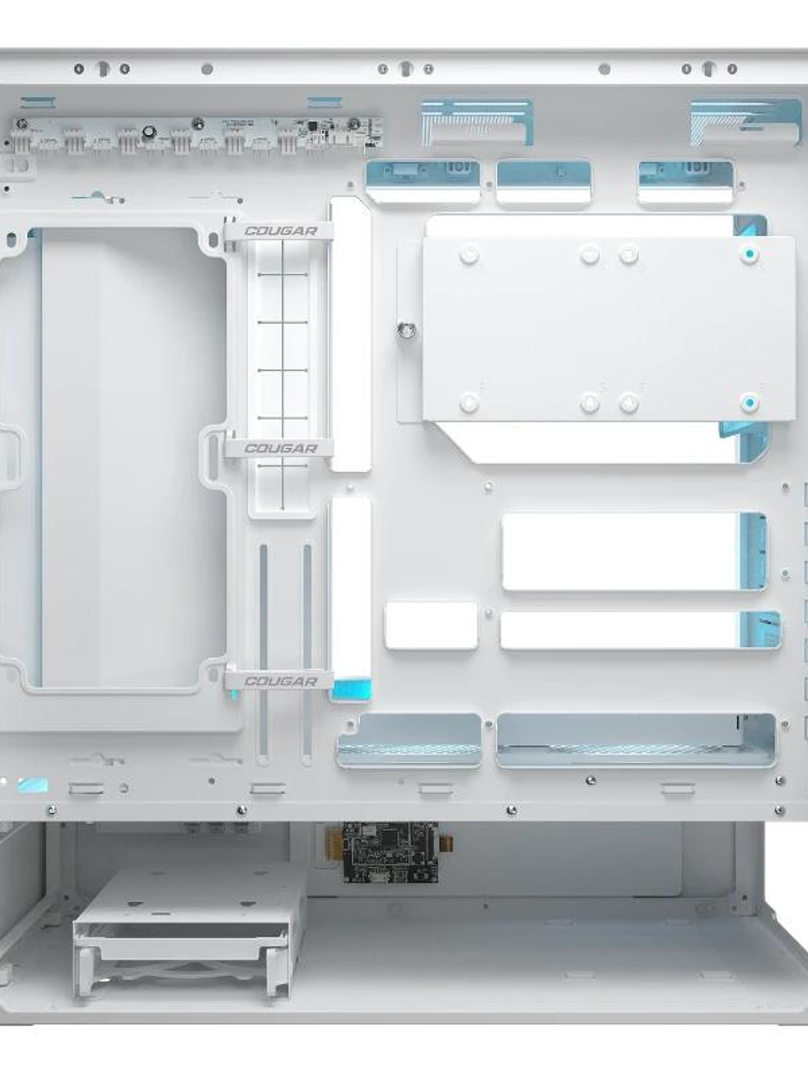 Cougar Caja Semitorre CFV235 Mesh Vision White 4