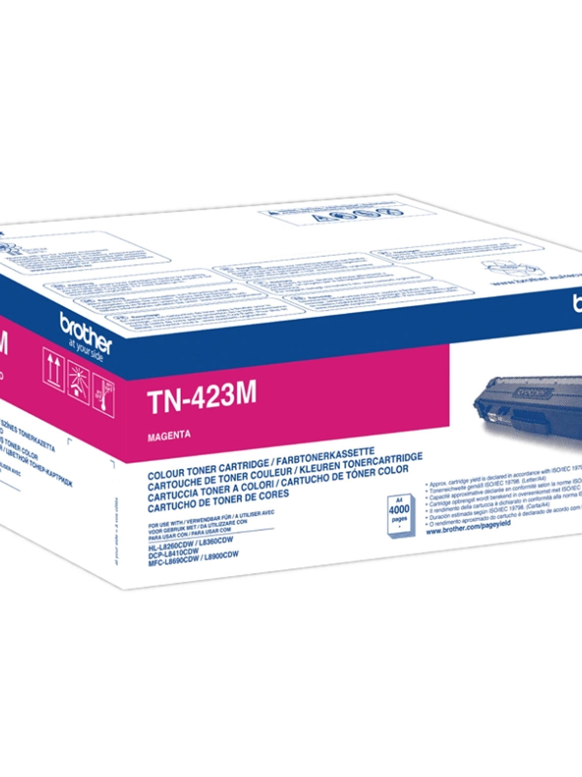 Brother Tóner TN423M Magenta 2