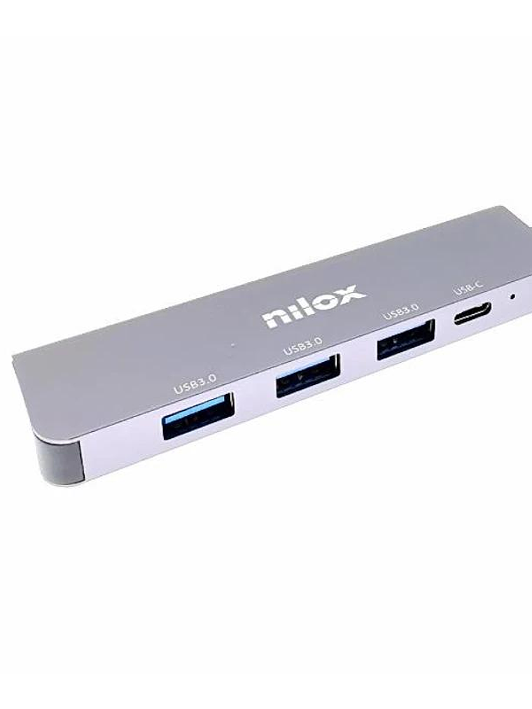 Nilox Hub USB C 3XUSB 3.0 1XUSBC 3