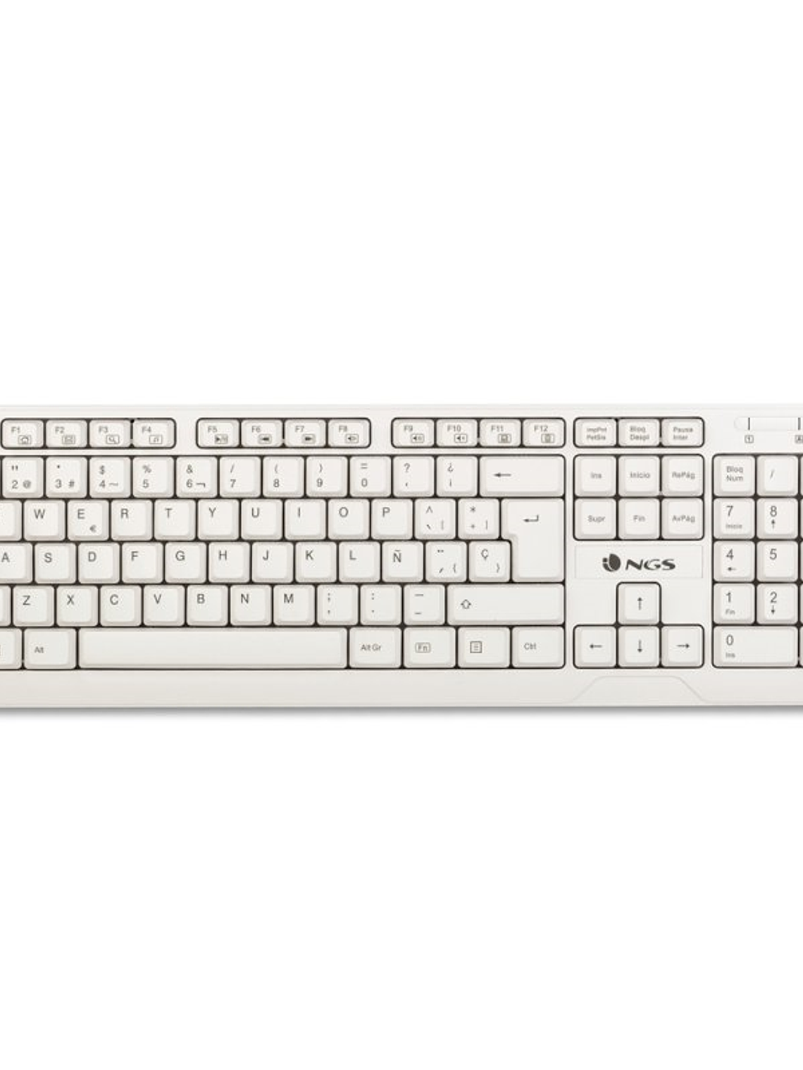 NGS teclado USB SPIKE 12 teclas multimedia 1