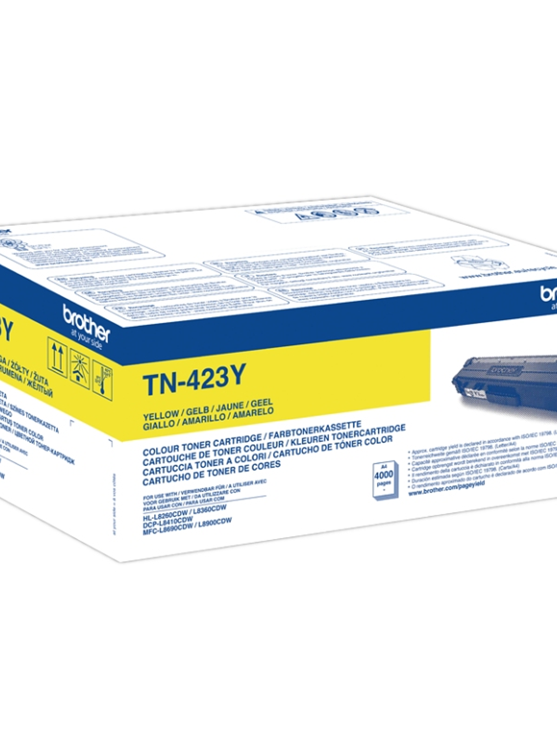 Brother Tóner TN423Y Amarillo 2