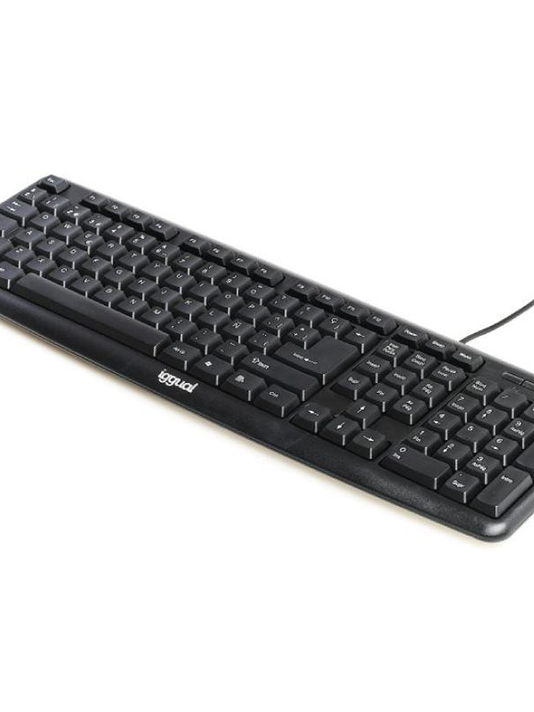 iggual Teclado USB estándar CK-BASIC-105T negro 2