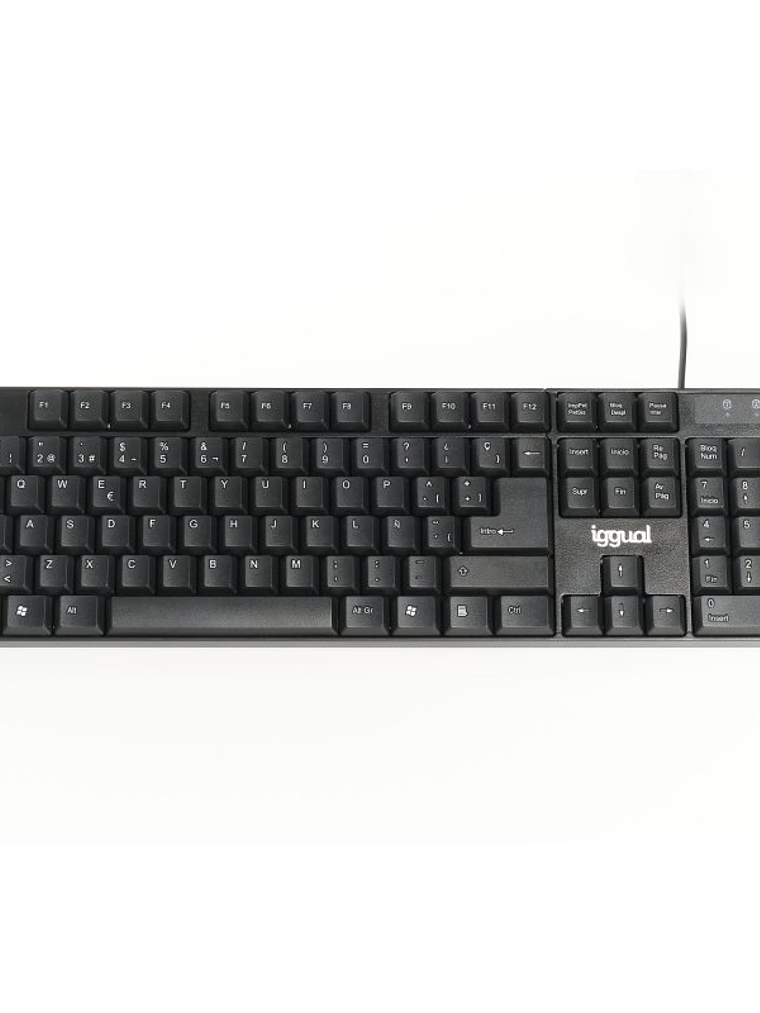 iggual Teclado USB estándar CK-FRAMELESS-105T 1