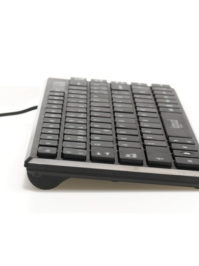 iggual Teclado USB compacto TKL Slim TKL-USB negro 3