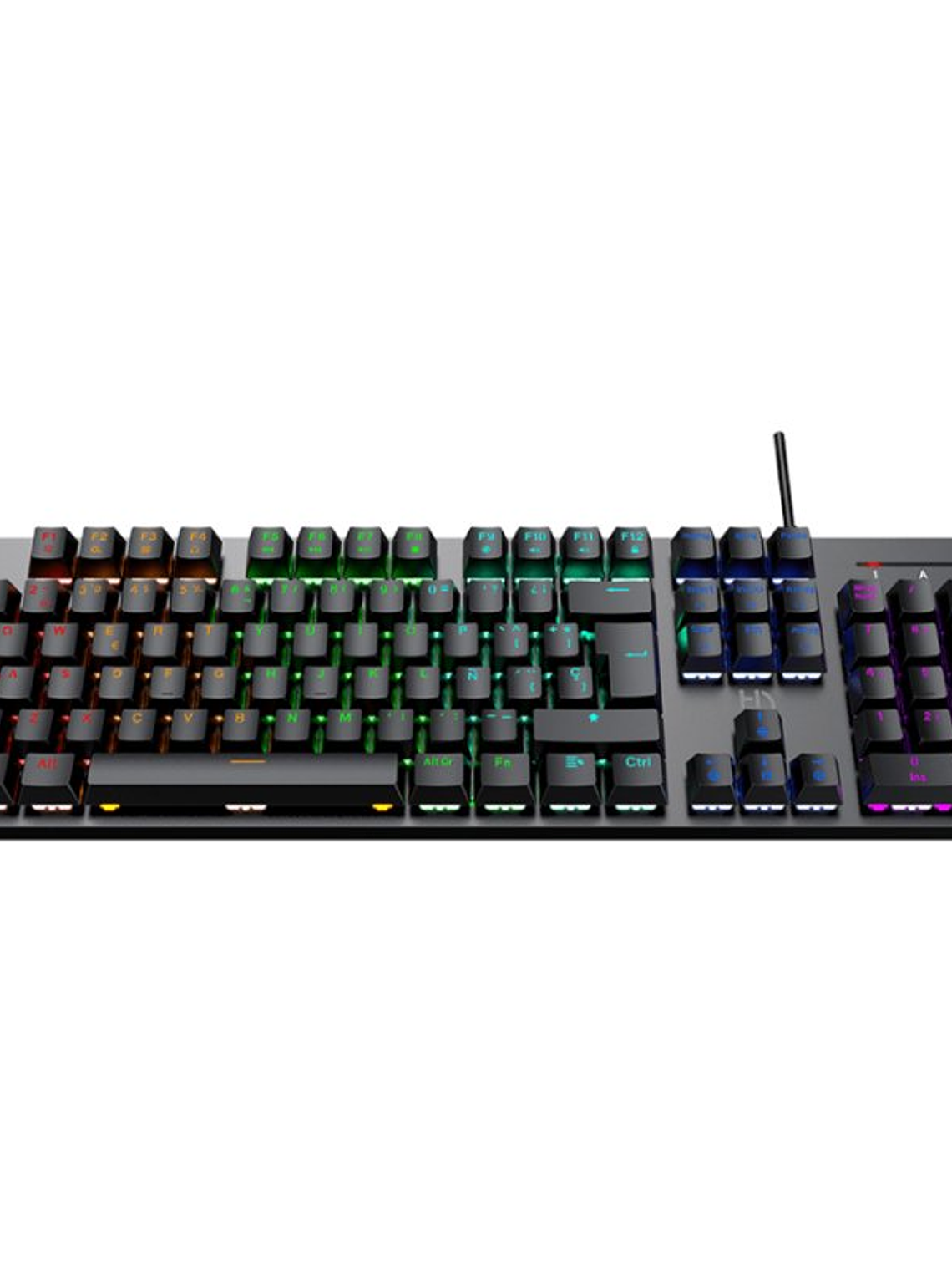 HIDITEC Teclado Gaming GK400 mecanico 2