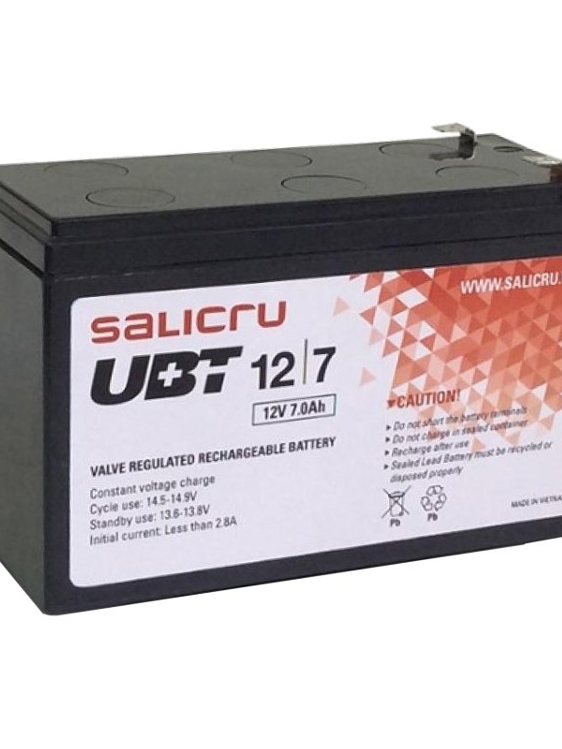 Salicru Bateria UBT 7Ah/12v 1