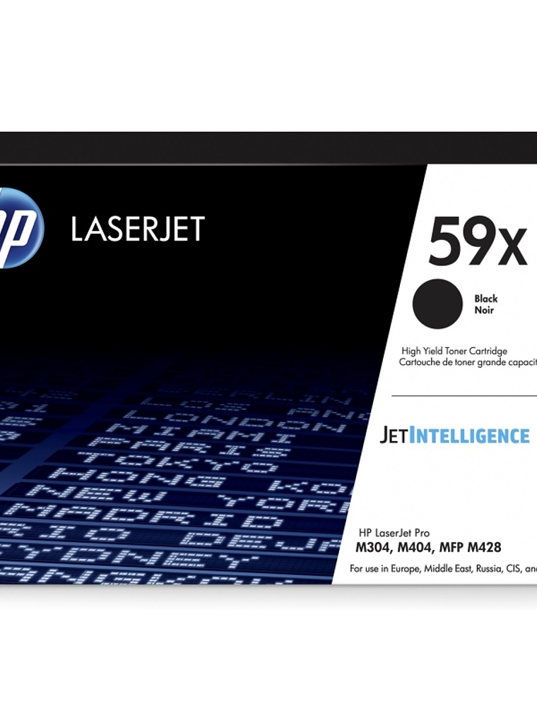 HP Tóner 59X Negro 1