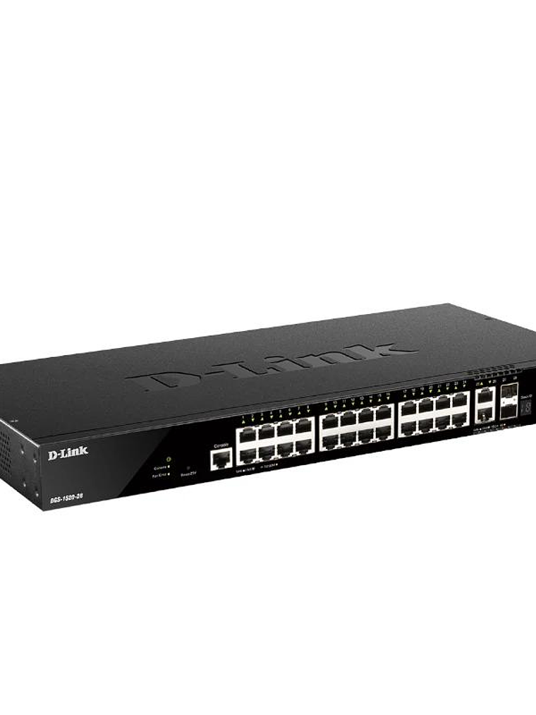 D-Link DGS-1520-28/E Switch 24xGbE 2x10GbE 2xSFP+ 3