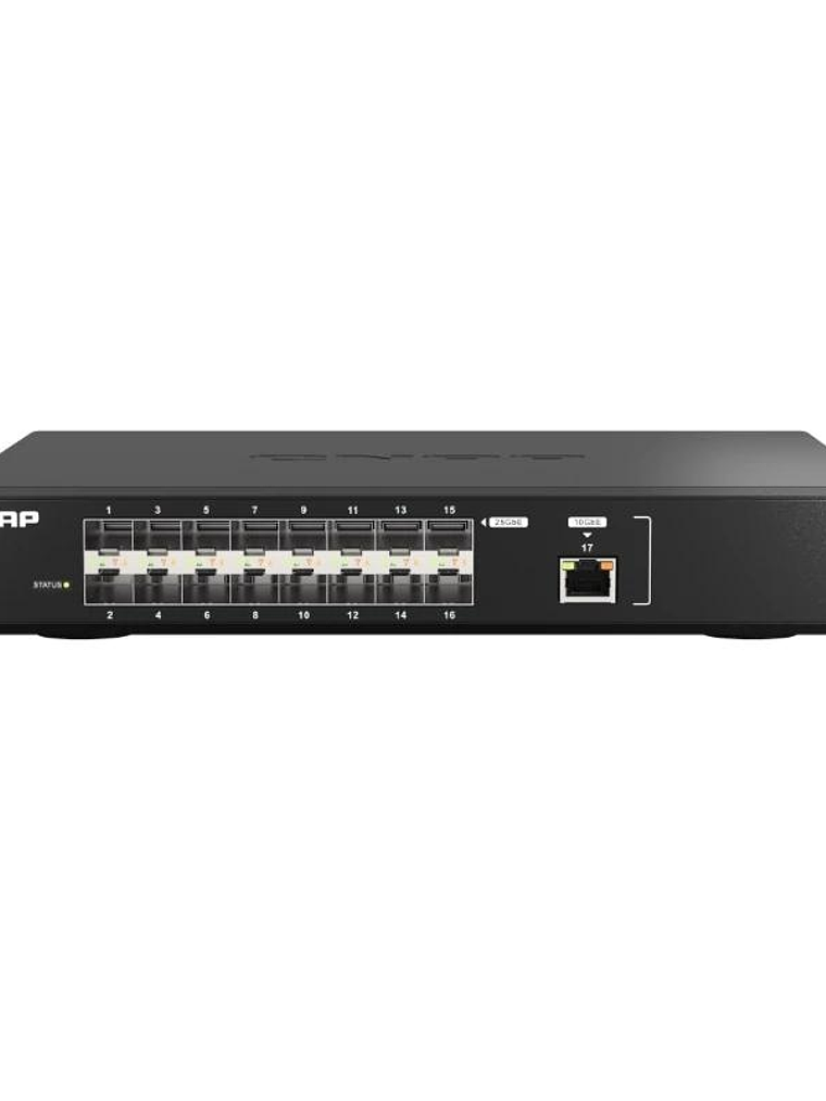 QNAP QSW-M5216-1T Switch 16x25GbE SFP28 1xGbE 1