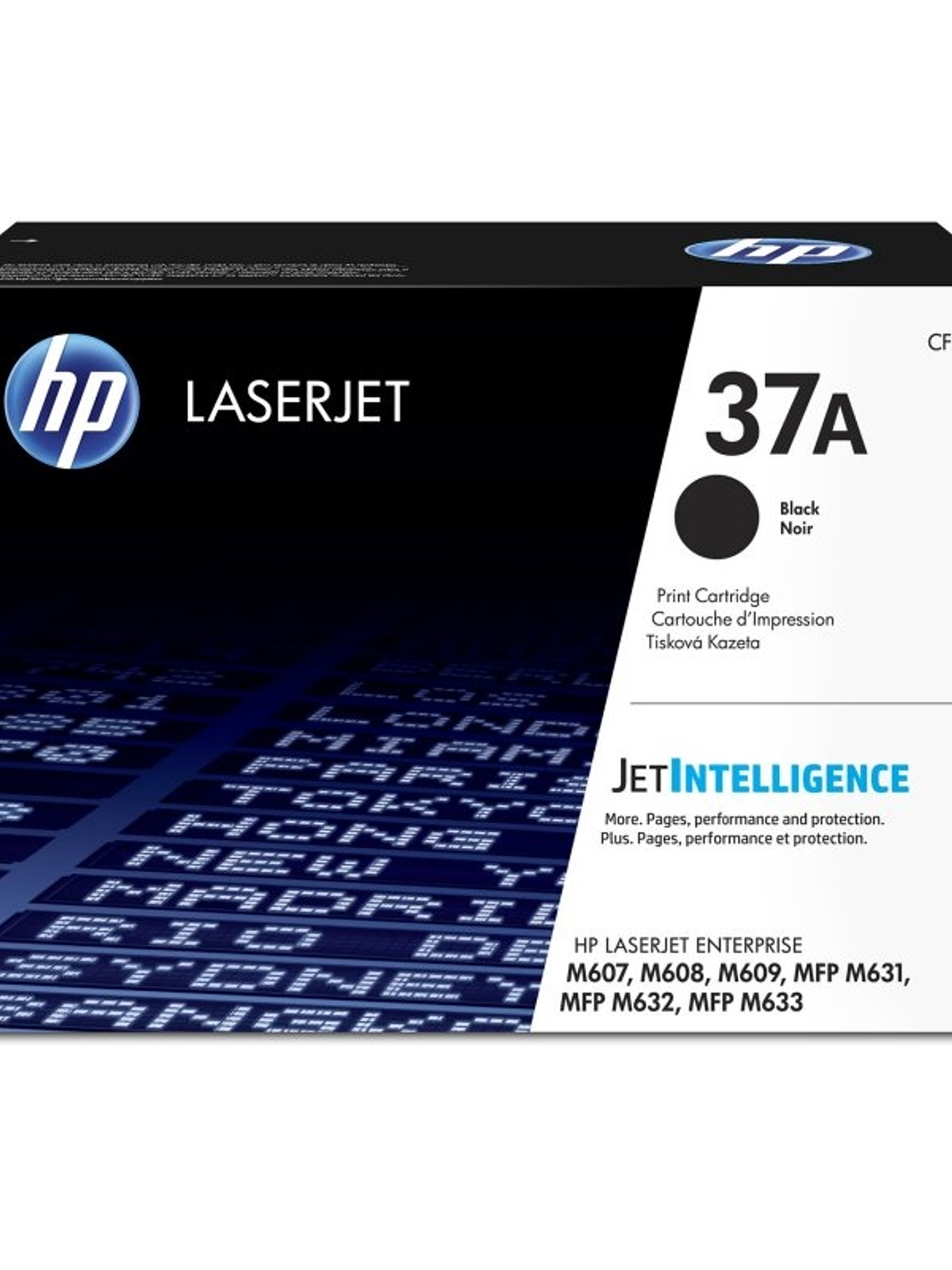 HP Tóner 37A Negro 1