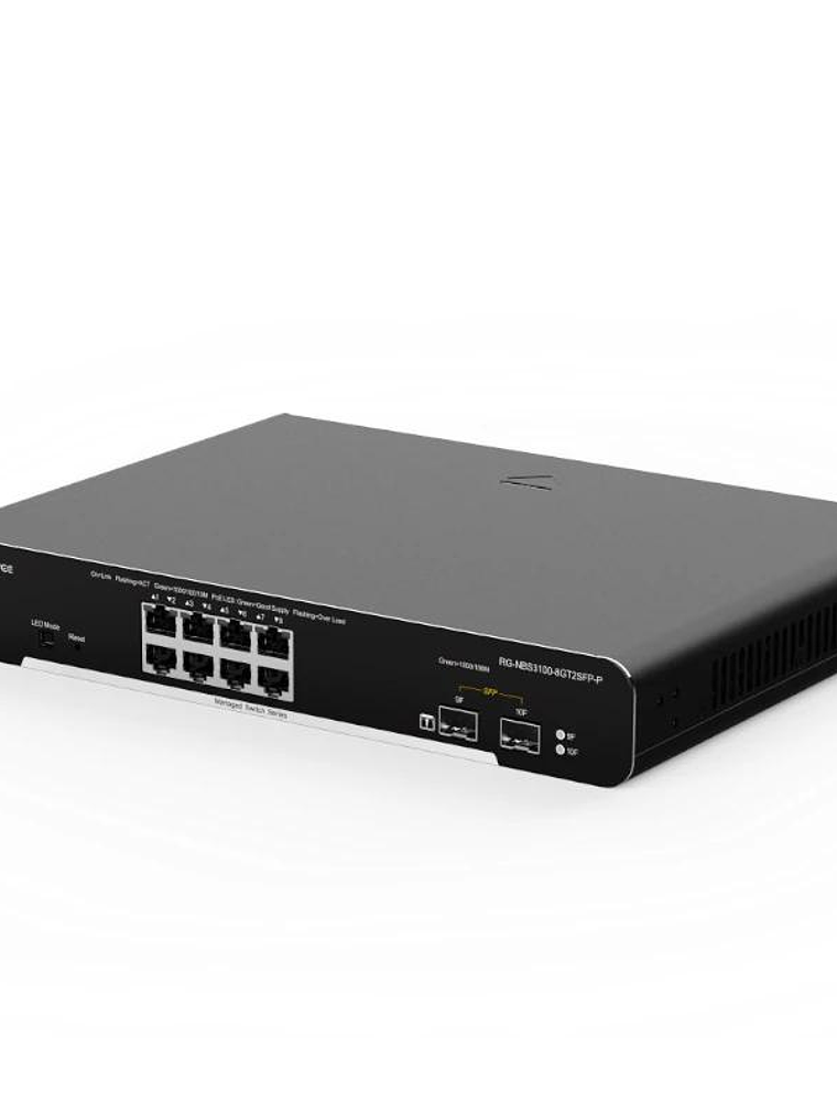 Reyee Switch L2 8xGb PoE+ 2xSFP Slots Rack 3