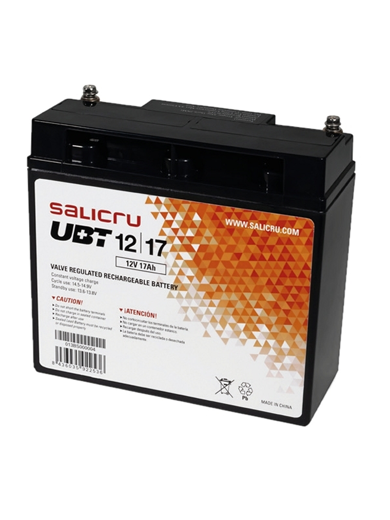 Salicru Bateria UBT 17Ah/12v 1