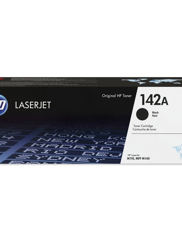 HP Tóner 142A Negro 1