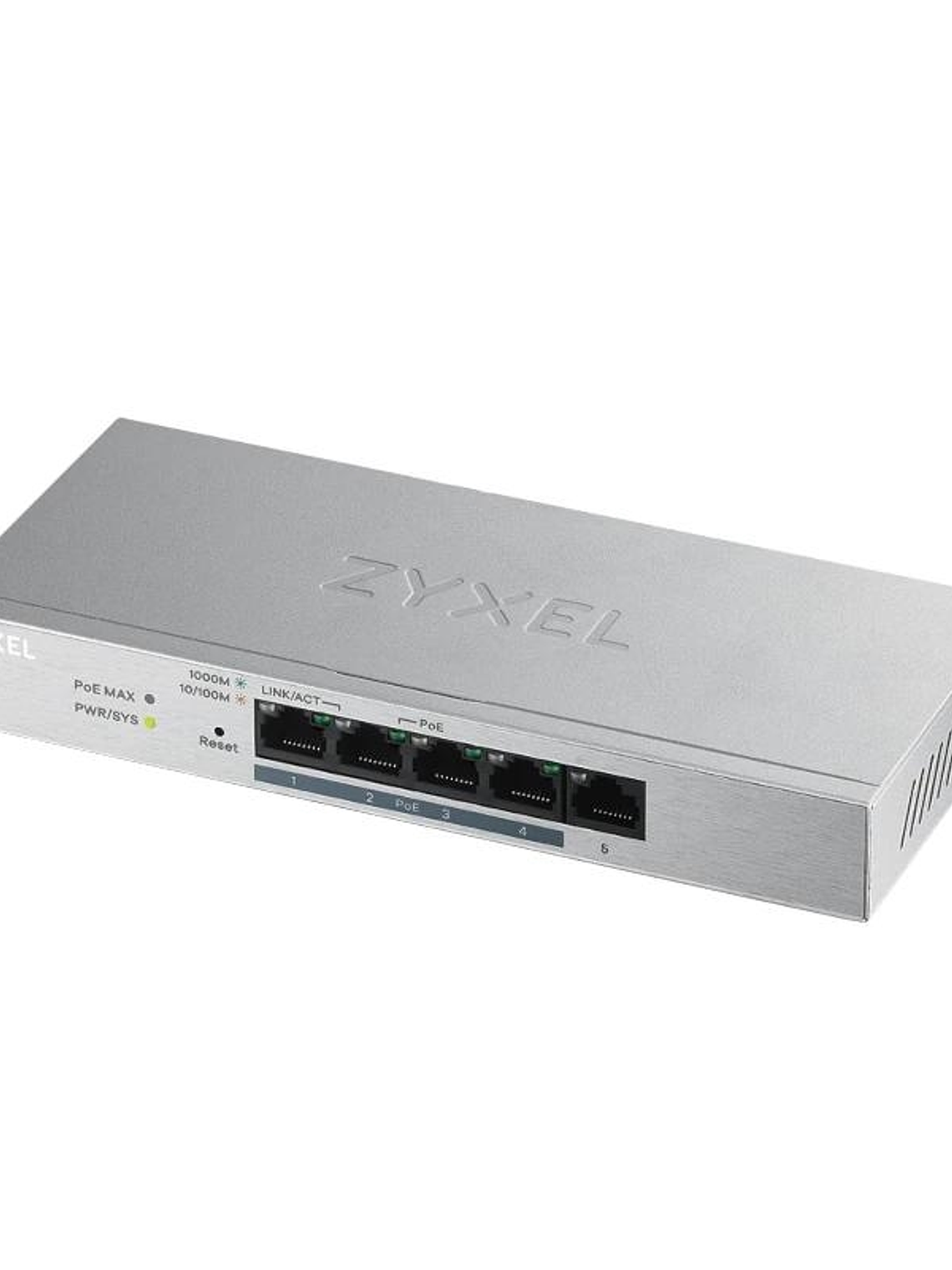 ZyXEL GS1200-5HPV2 Managed Switch 5xGb (4xPoE+) 1