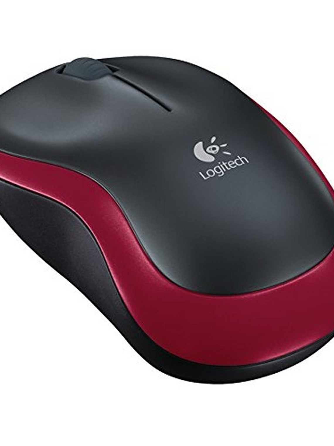 Logitech Ratón Inalámbrico M185 Rojo 1