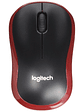 Logitech Ratón Inalámbrico M185 Rojo - Miniatura 3