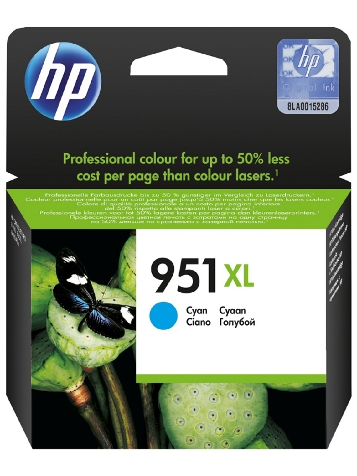 HP Cartucho 951XL  Cyan 1