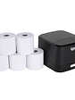 iggual Kit impresora térmica TP EASY 58 + 5 rollos - Miniatura 1