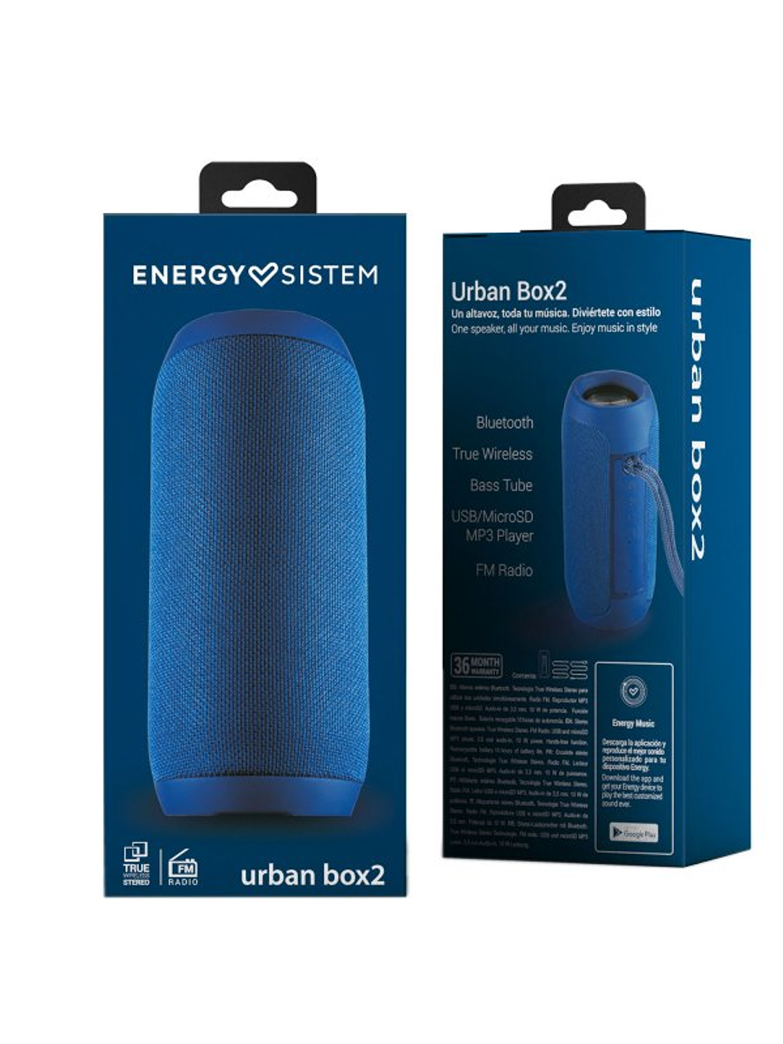 Energy Sistem Altavoces urban box 2 ocean 2