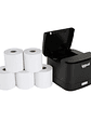 iggual Kit impresora térmica TP EASY 58 + 5 rollos - Miniatura 4