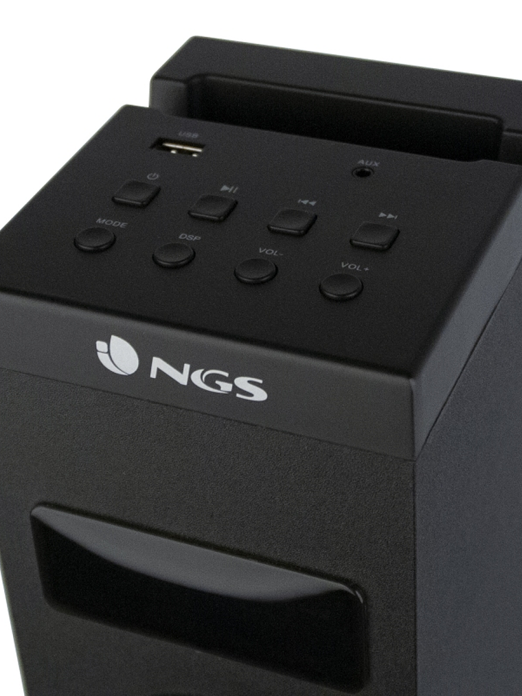 NGS Torre de Sonido SKY CHARM Bluetooth 2.1 50W N 2