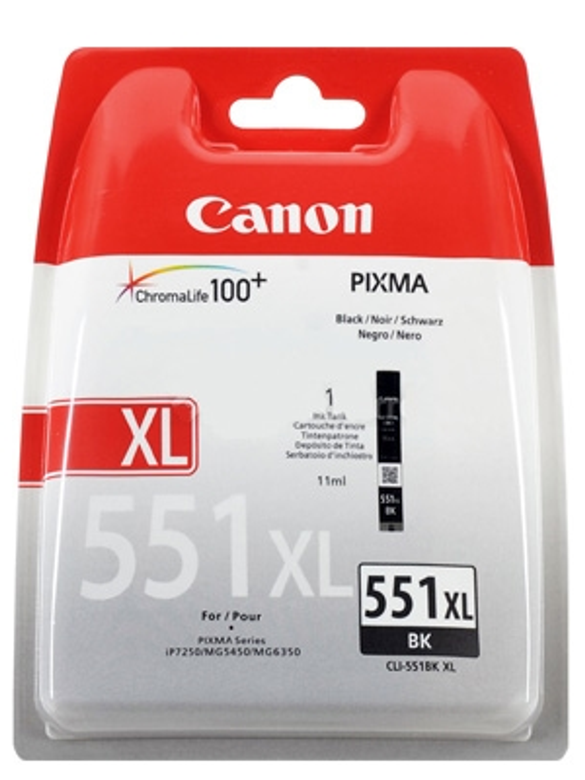 Canon Cartucho CLI-551BK XL Negro 1