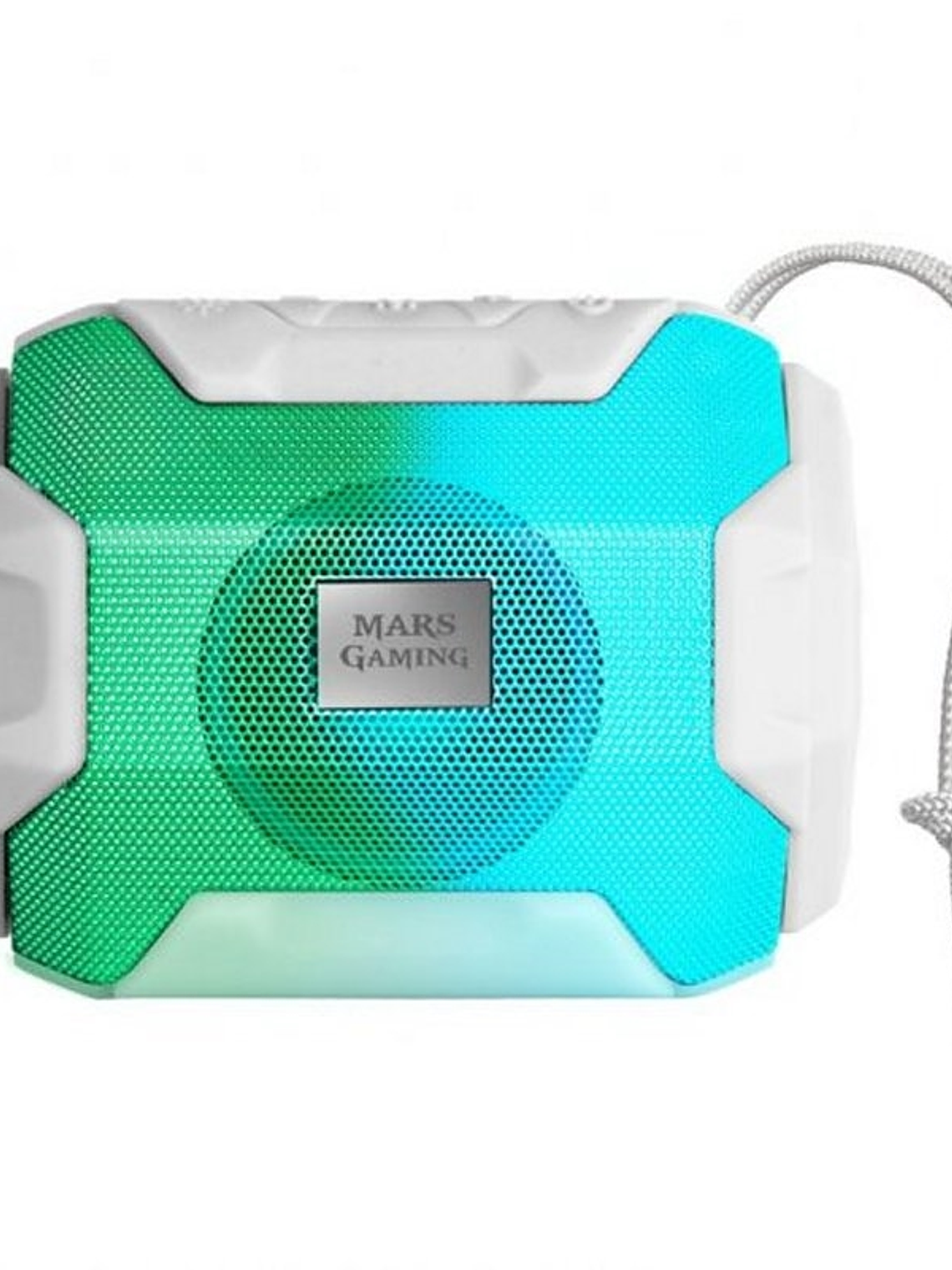 Mars Gaming Altavoz BLUETOOTH RGB MSBAX 10W WHITE 1