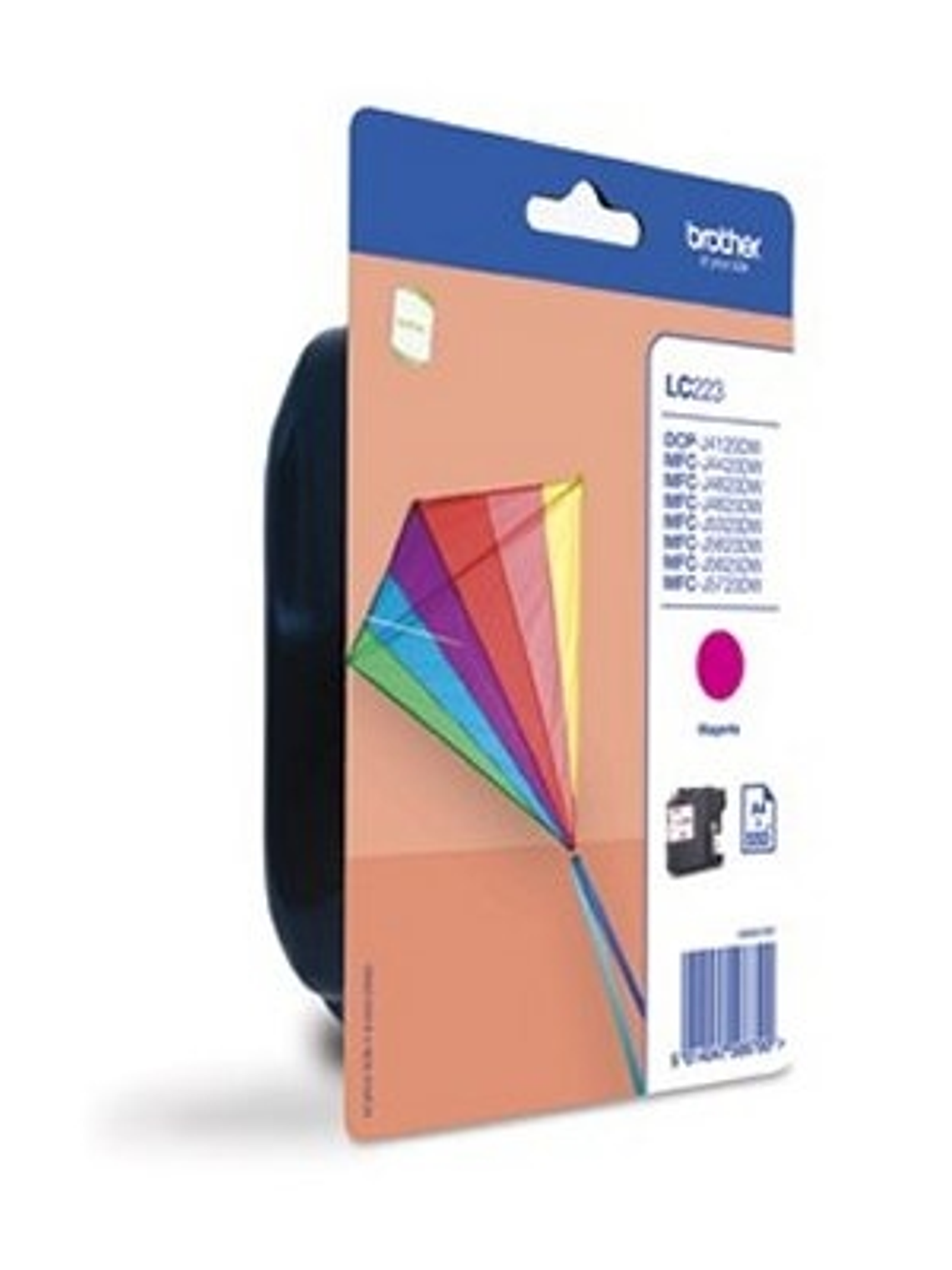 Brother Cartucho LC223MBP Magenta 1