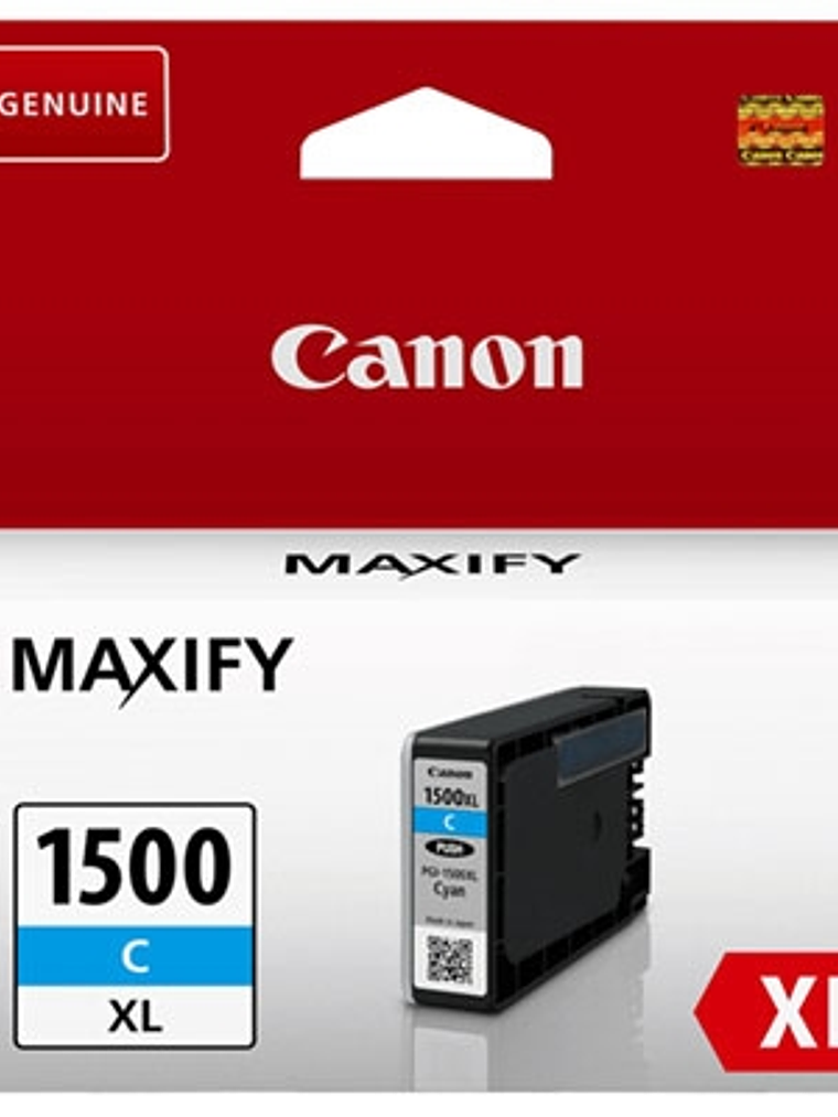 Canon Cartucho PGI-1500XLC Cian 1