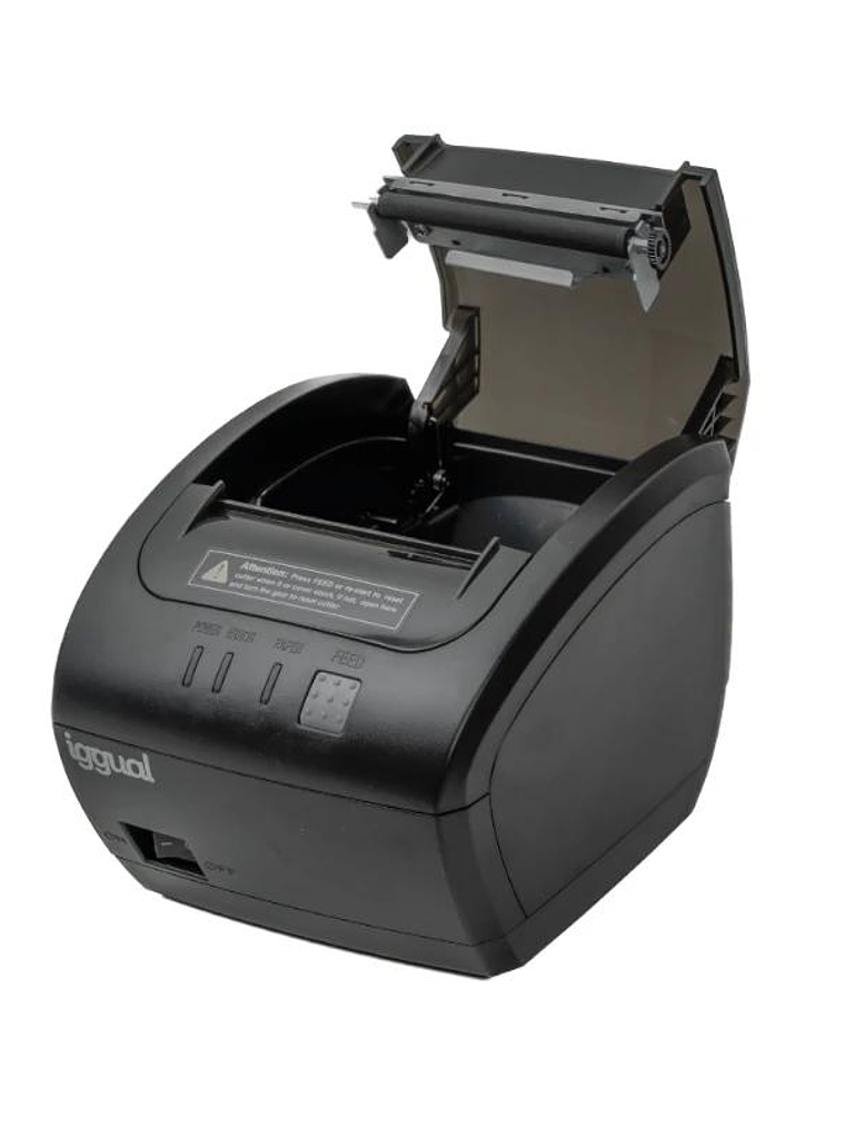 iggual Impresora térmica TP7001 USB+RS232+RJ45 2