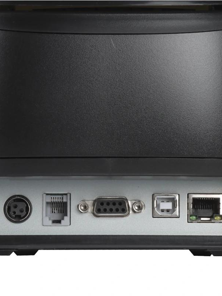 iggual Impresora térmica TP7001 USB+RS232+RJ45 4