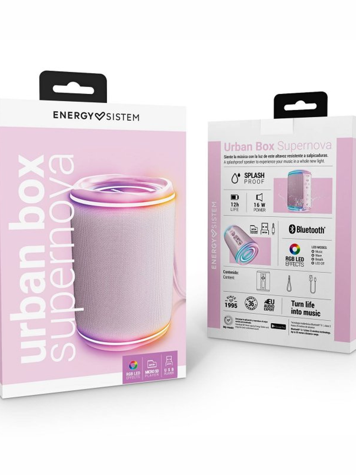 Energy Sistem Urban Box Pink Supernova 4