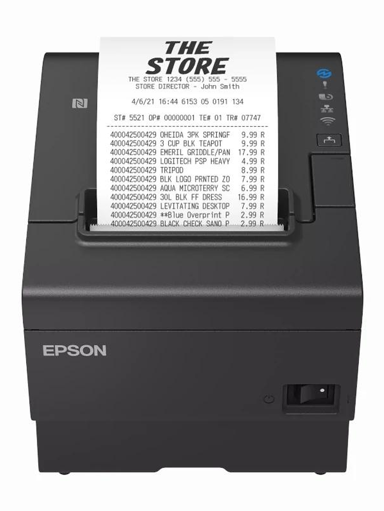 Epson Impresora Tickets TM-T88VII Usb+RS232+Ethern 1