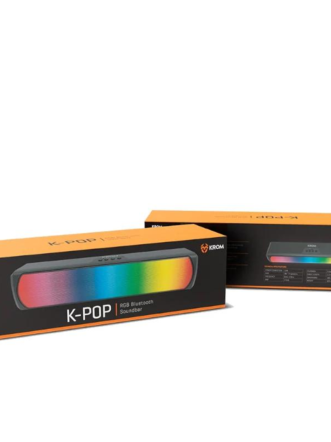KROM Barra de Sonido K-POP Bluetooth RGB 2