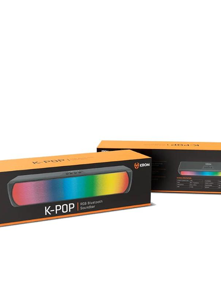 KROM Barra de Sonido K-POP Bluetooth RGB 2