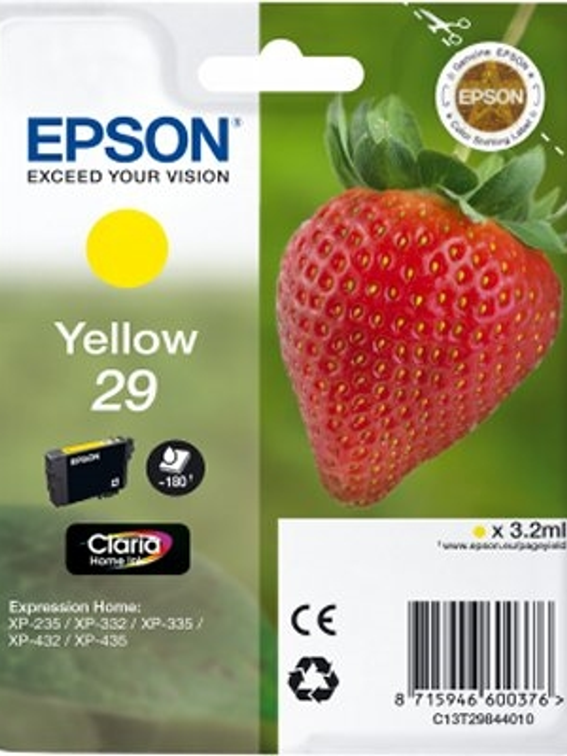Epson Cartucho T2984 Amarillo 1