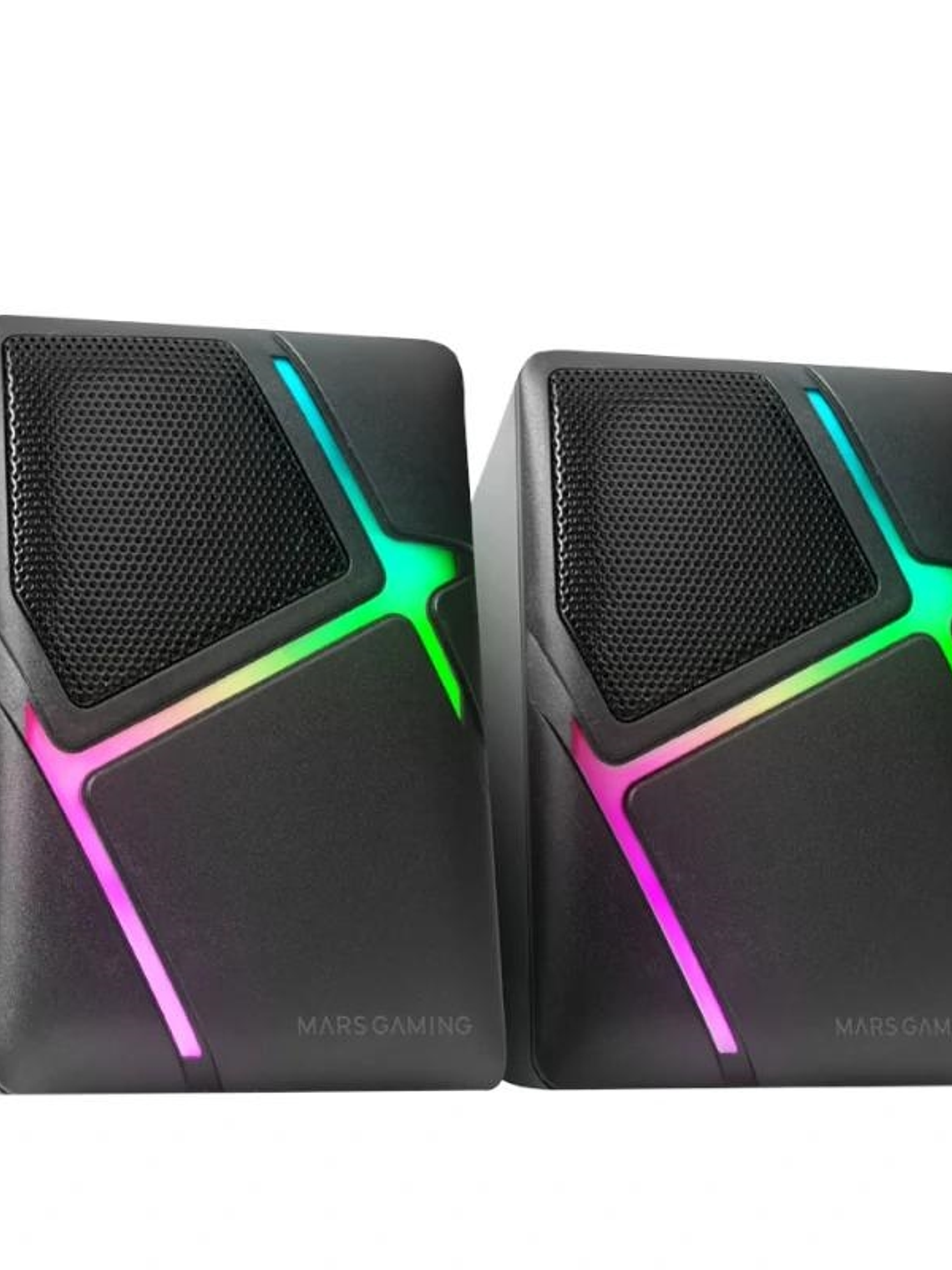 Mars Gaming Altavoces MS-H RGB Negro 1